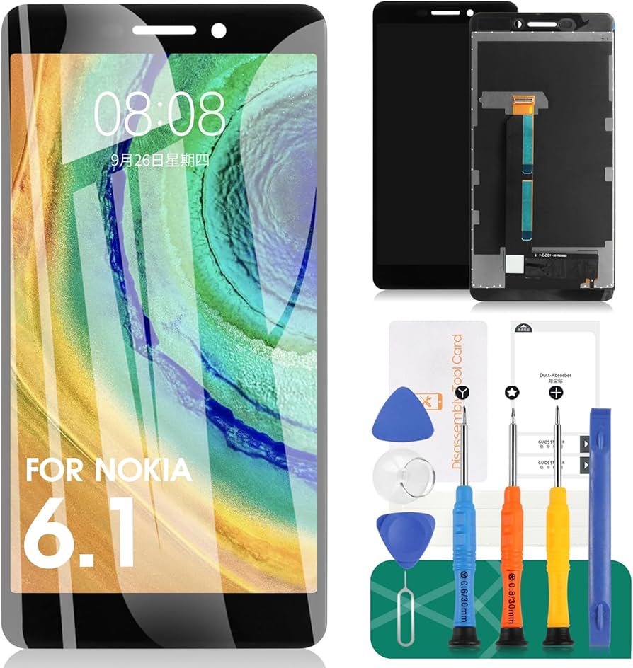 Amazon.com: for Nokia 6.1 2018 Screen Replacement for Nokia 6.1