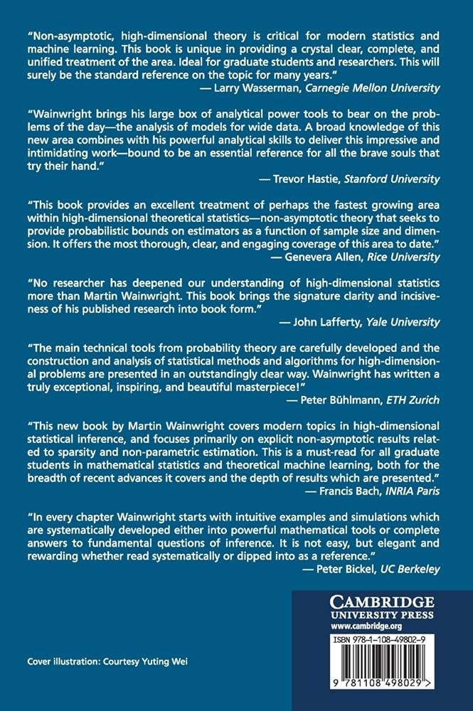 Amazon | High-Dimensional Statistics: A Non-Asymptotic Viewpoint