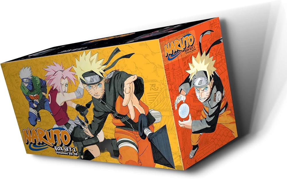 Naruto Box Set 2: Volumes 28-48 with Naruto: Official Character