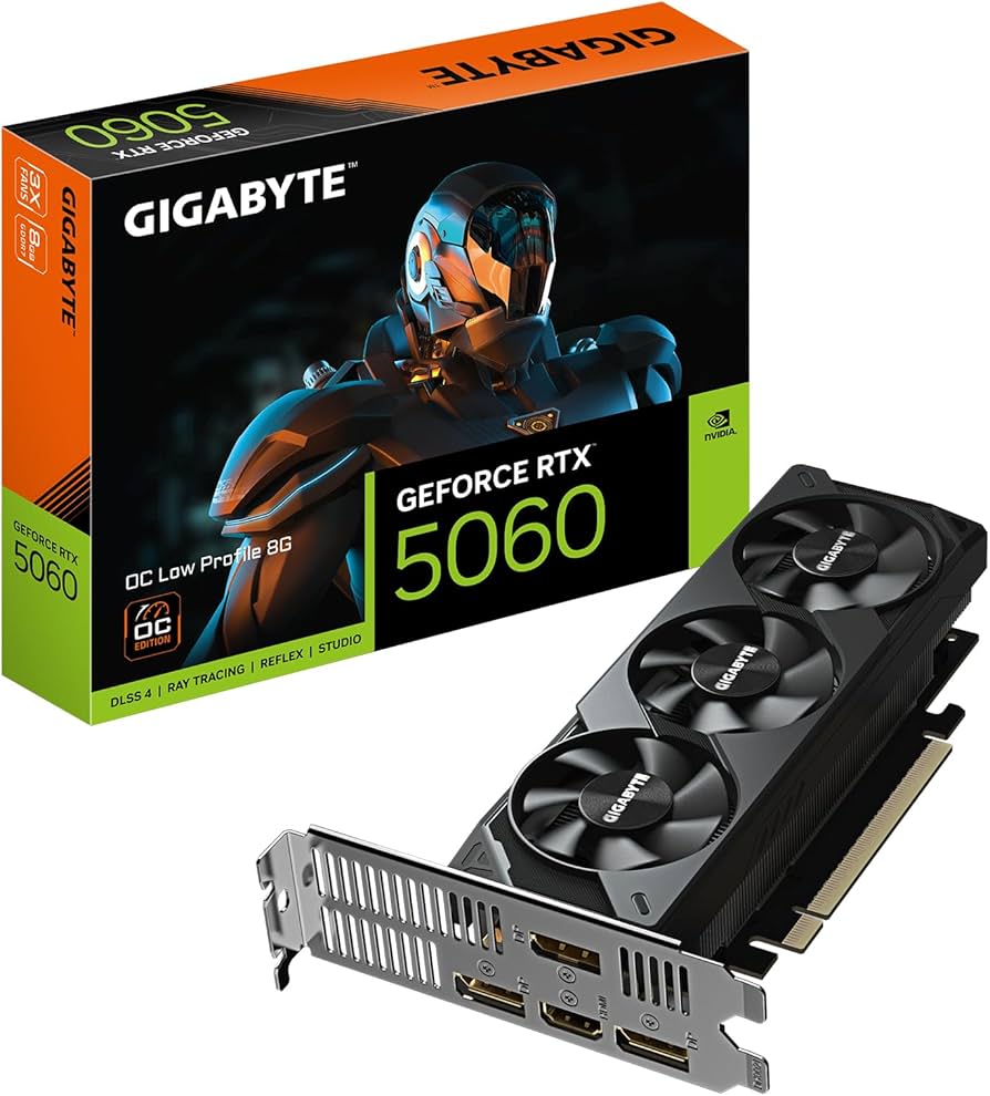 Gigabyte GeForce RTX 5060 OC Low Profile 8G Graphics Card - 8GB