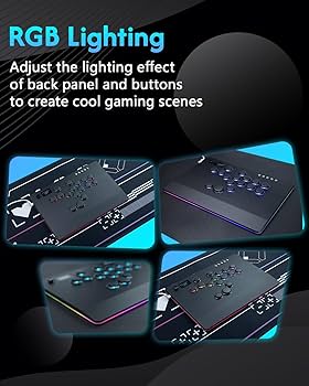 Amazon.com: GuileKeys Leverless Controller Arcade Stick GF-16