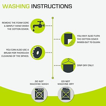 Amazon | ProsourceFit Acupressure Mat and Pillow Set for Back/Neck