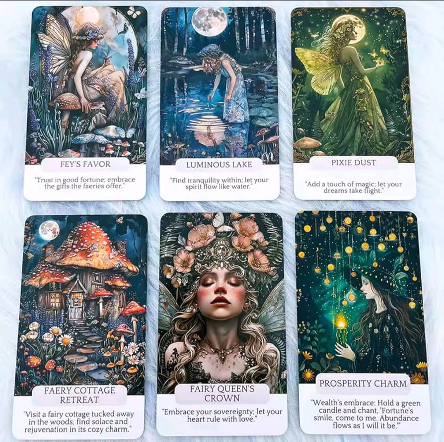 Amazon.co.jp: ウィスパーズフェアリーオラクルカード、妖精の囁き