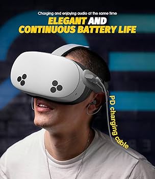 Amazon.co.jp: Orzero Type C ヘッドフォン Quest 3S対応 PD100W Type