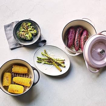 Amazon｜バーミキュラ 鋳物ホーロー鍋 22cm パールピンク 無水調理