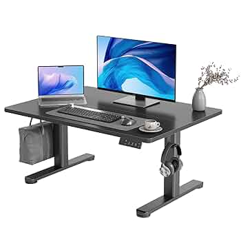 Amazon | Claiks 昇降デスク 電動 ローデスク スタンディングデスク