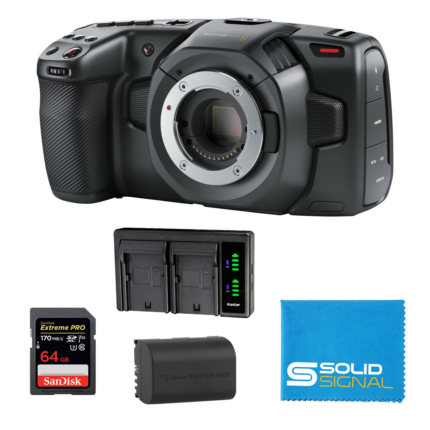 Amazon.com : Blackmagic Design Pocket Cinema Camera 4K Bundle