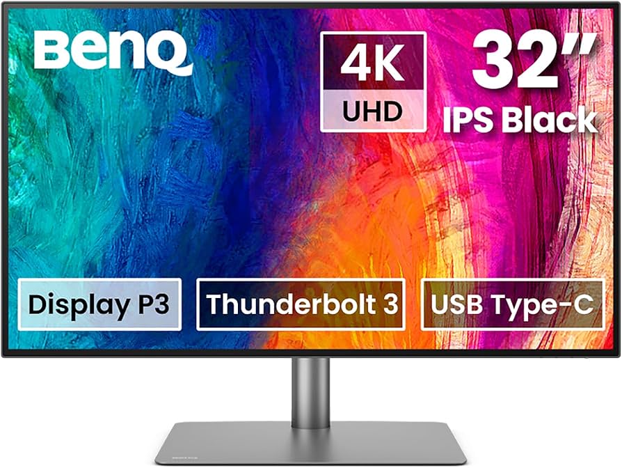 Amazon.com: BenQ PD3225U 32 Inch 4K IPS Black UHD Thunderbolt