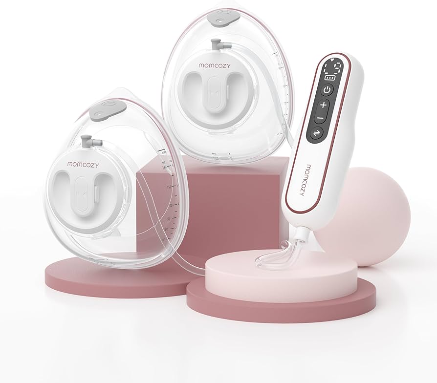 Amazon.co.jp: Momcozy ハンズフリー＆超軽量 搾乳機 V2 強力な着用型