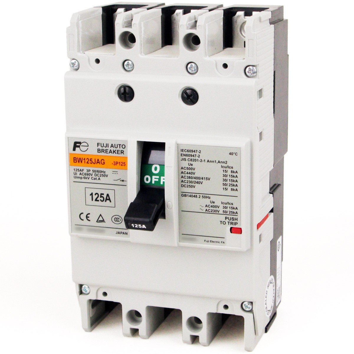 Amazon | 富士電機 BW125RAG-3P060 | 電設用部品・資材 | DIY・工具