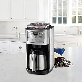 Amazon.co.jp : クイジナートコーヒーメーカー 魔法瓶＆豆挽付（ミル