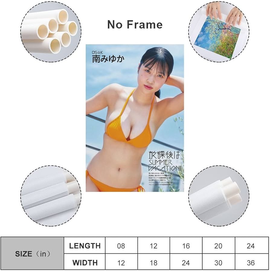 Amazon.co.jp: 南みゆかセクシービキニ写真ポスターアートパネル