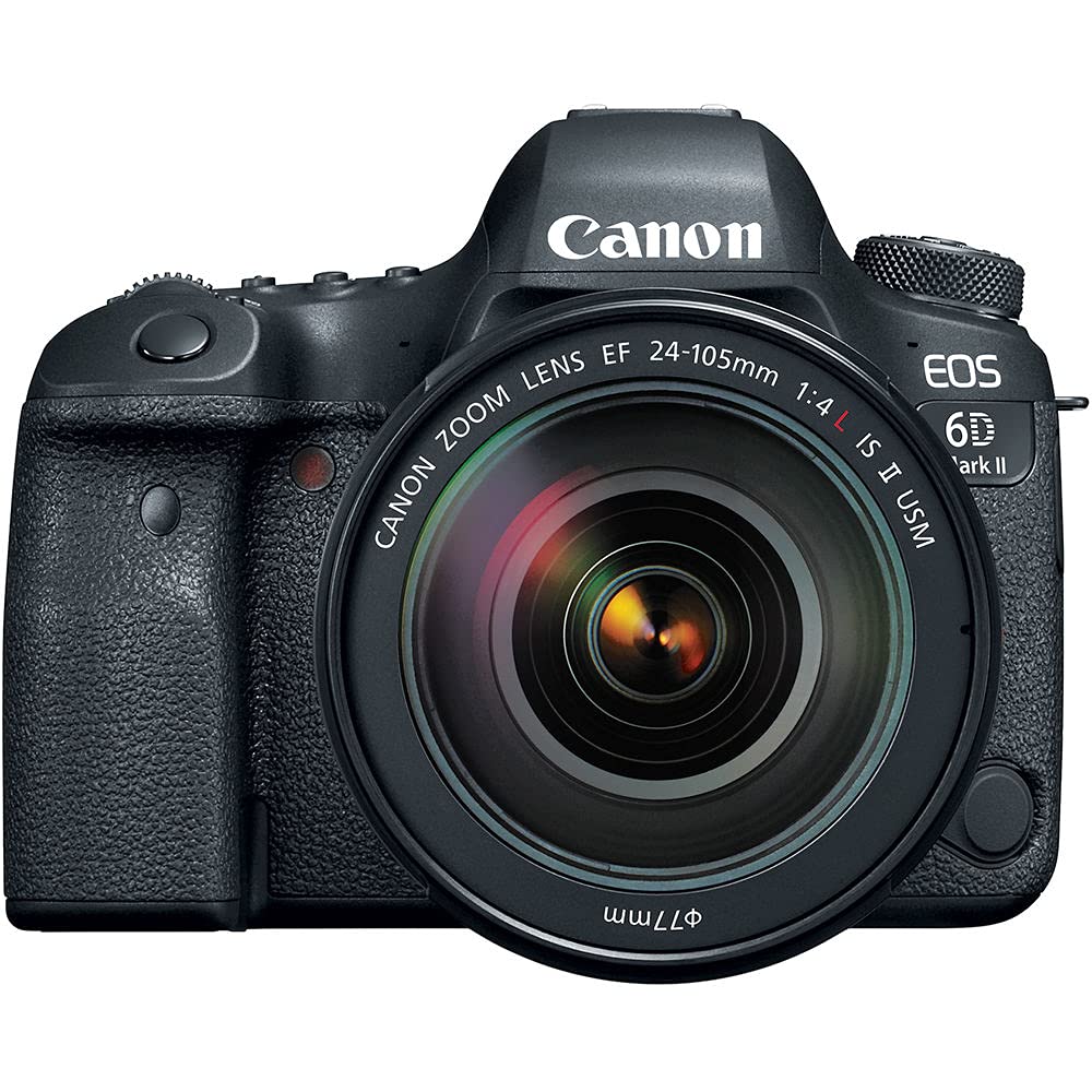 Amazon.com : Canon EOS 6D Mark II DSLR Camera with 24-105mm f/4L