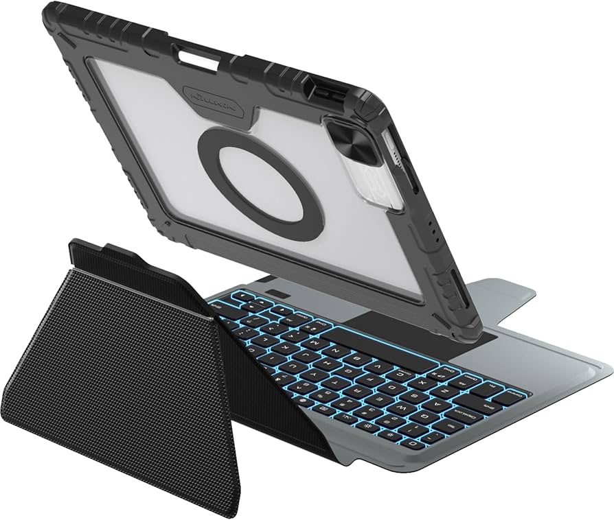Amazon.com: Nillkin 12.9 inch iPad pro case with Keyboard, Magic
