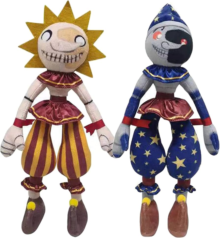 Amazon.co.jp: sundrop and moondropぬいぐるみFNAFホラーゲーム人形