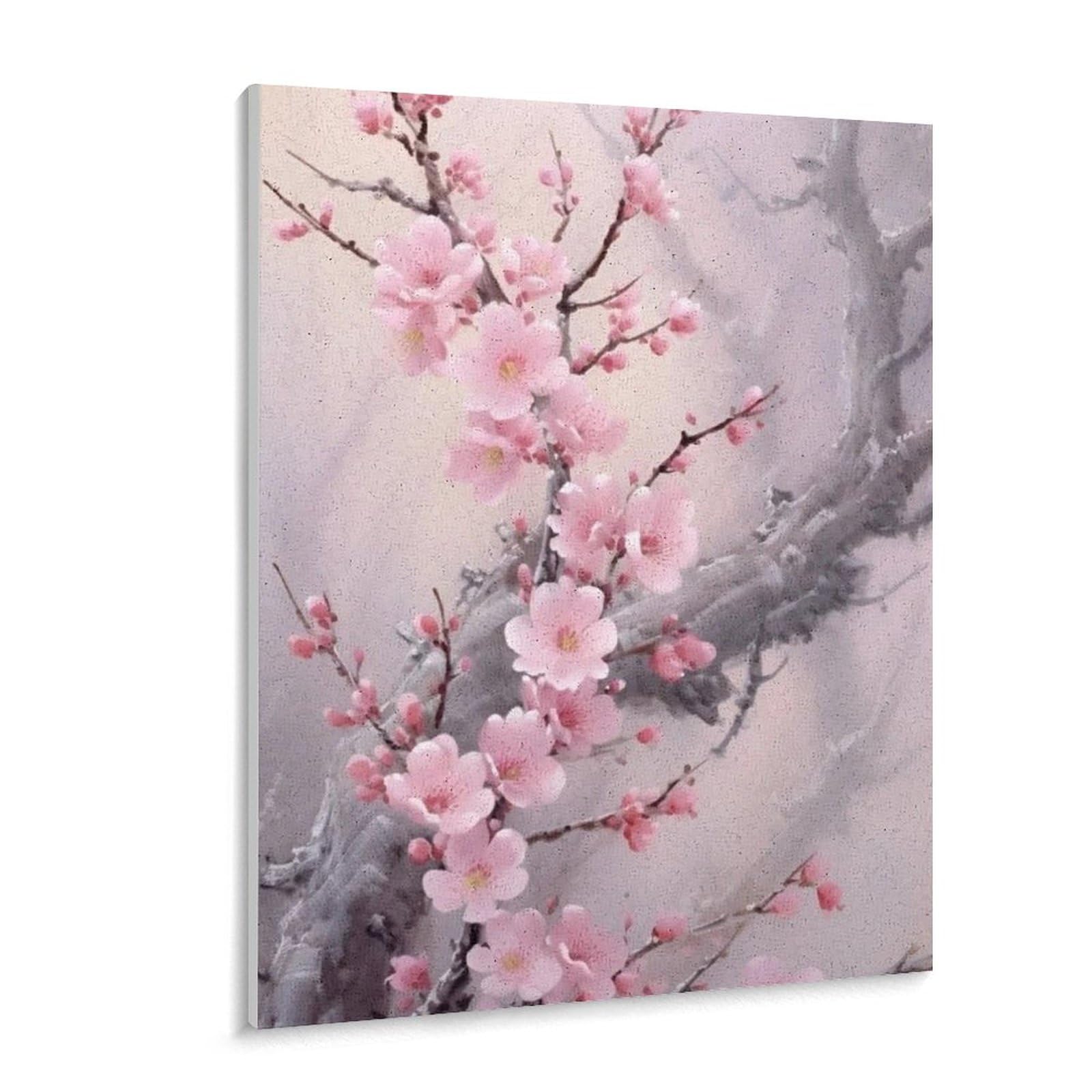 Amazon | 咲く梅の花 数字キットによる絵画 数字油絵 自然な調和 伝統