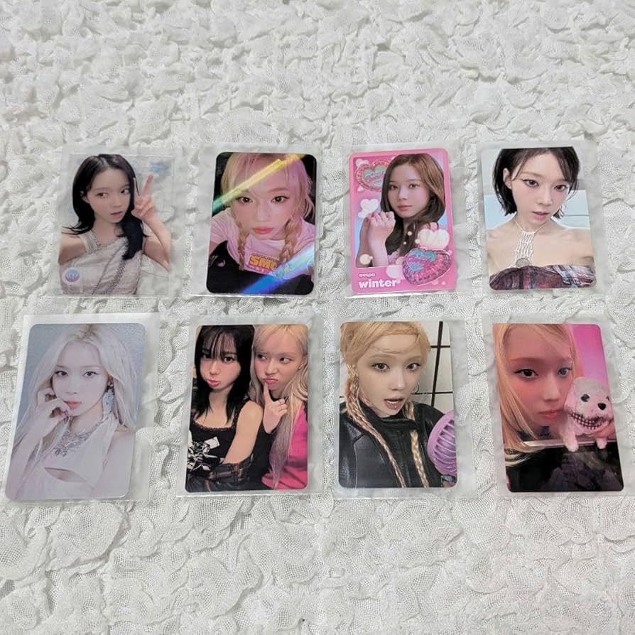 Amazon.co.jp: aespa ウィンター トレカ 8枚セット MYJ FC 入会 継続