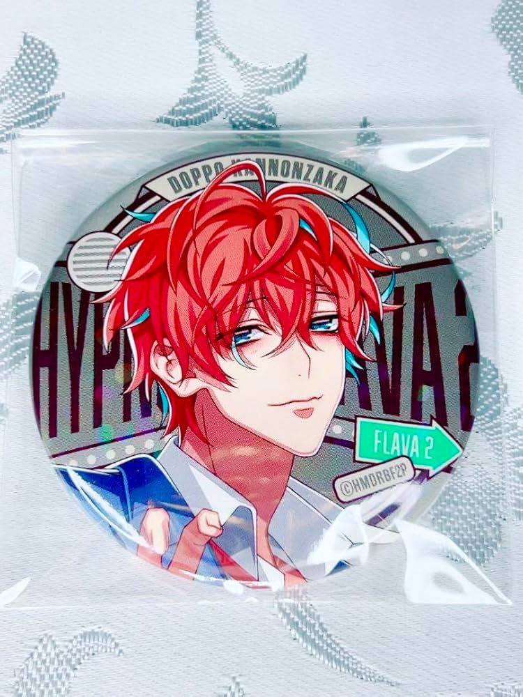 ヒプマイ Flava1缶バッジ 観音坂独歩 ヒプノシスマイク ヒプマイ flava