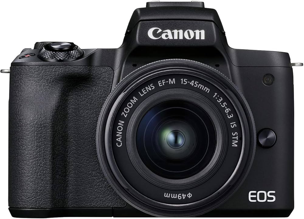 Buy Canon EOS M50 Mark II Optical (Black) + EF-M 15-45mm & EF-M 55