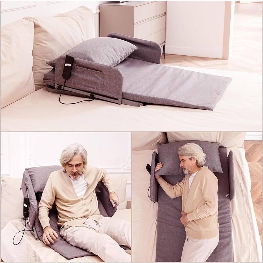 Amazon.co.jp: 電動ベッド背もたれ 座椅子 介護ベッド用 角度5-65°調節