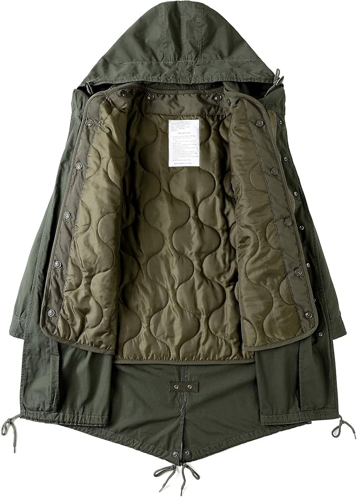 Amazon | [UNILETS] 米軍M-51 フィッシュテールパーカ モッズコートOD