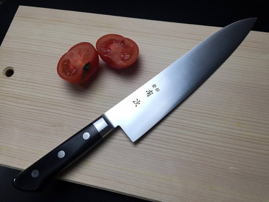 Amazon | 有次 包丁 牛刀 240mm 日本製 ステンレス鋼 築地 ARITSUGU