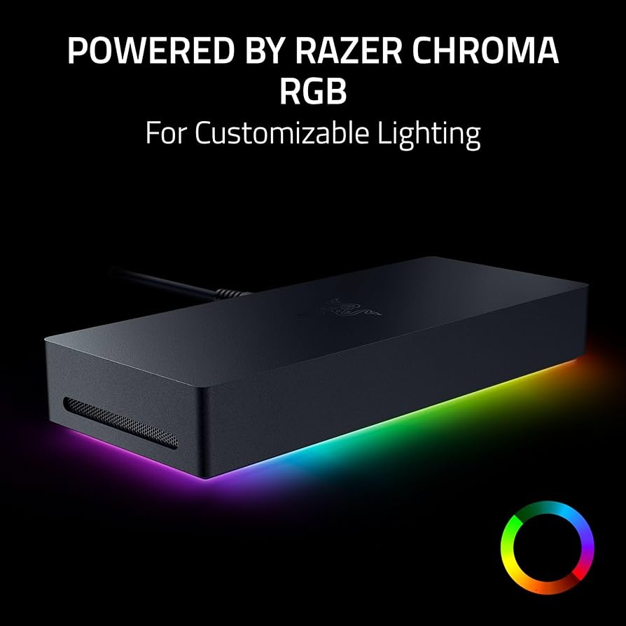 Amazon.com: Razer Thunderbolt 5 Dock Chroma: 11 Port Docking