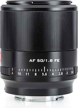 Amazon.co.jp: VILTROX 単焦点標準レンズ FE 50mm F1.8 STM AF Sony E