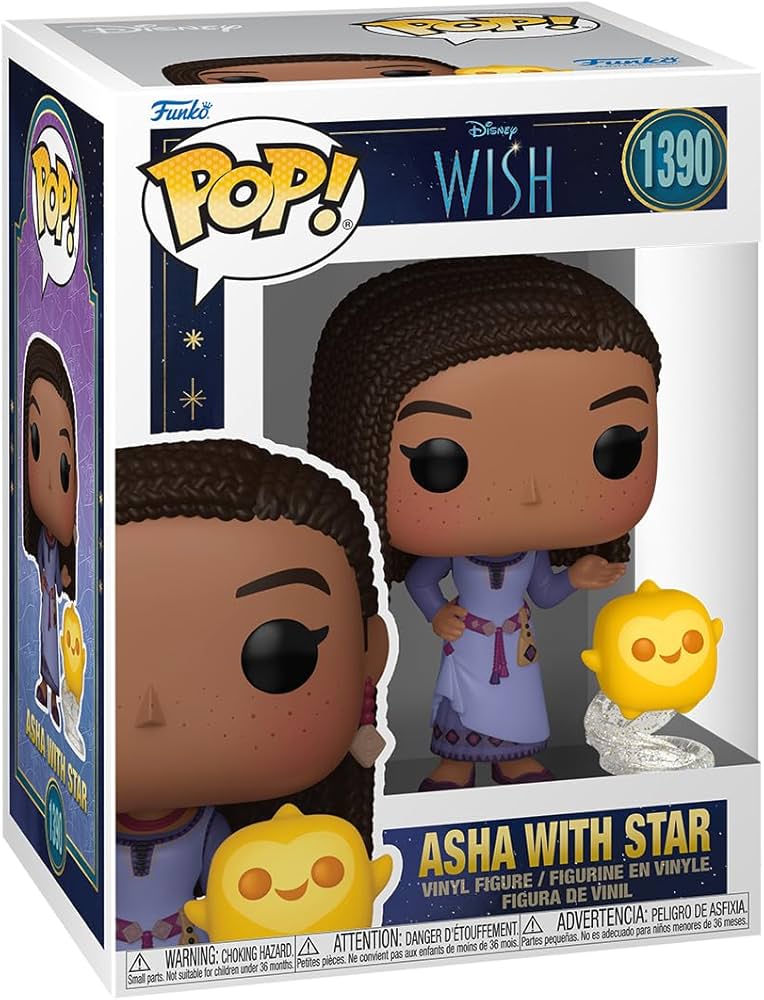 Amazon.com: Funko POP! & Buddy: Disney Wish - Asha with Star