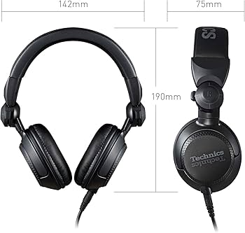 Amazon.com: Technics Professional DJ Headphones with 40mm CCAW