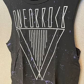 Amazon.co.jp: ONE OK ROCK ワンオク グッズ タンクトップ ブラック L