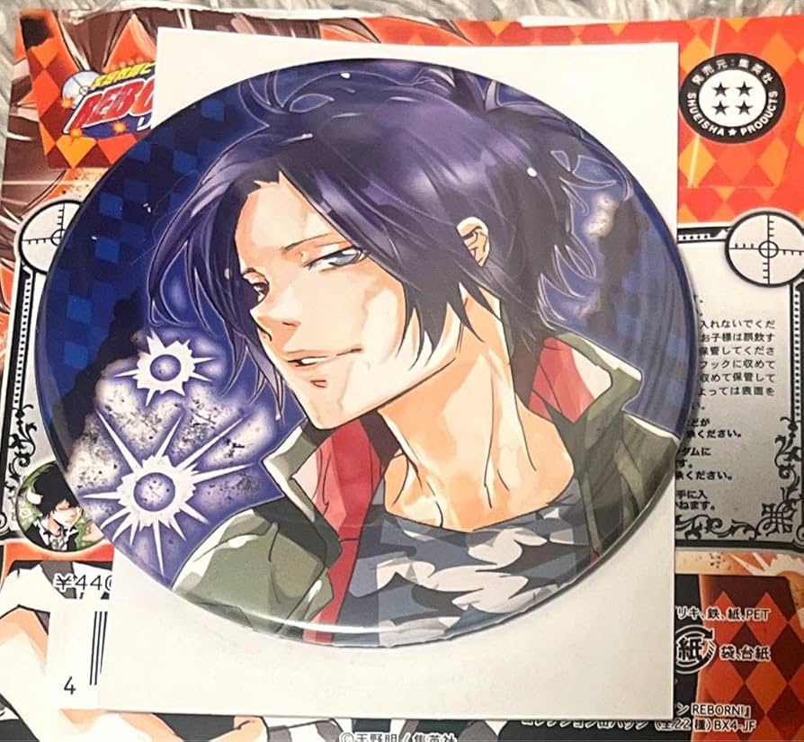 Amazon.co.jp: 家庭教師ヒットマンREBORNコレクション缶バッジ 六道骸