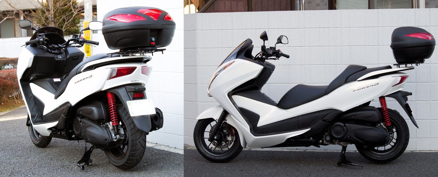 Amazon.co.jp: ワールドウォーク マルチリアキャリア フォルツァSi用