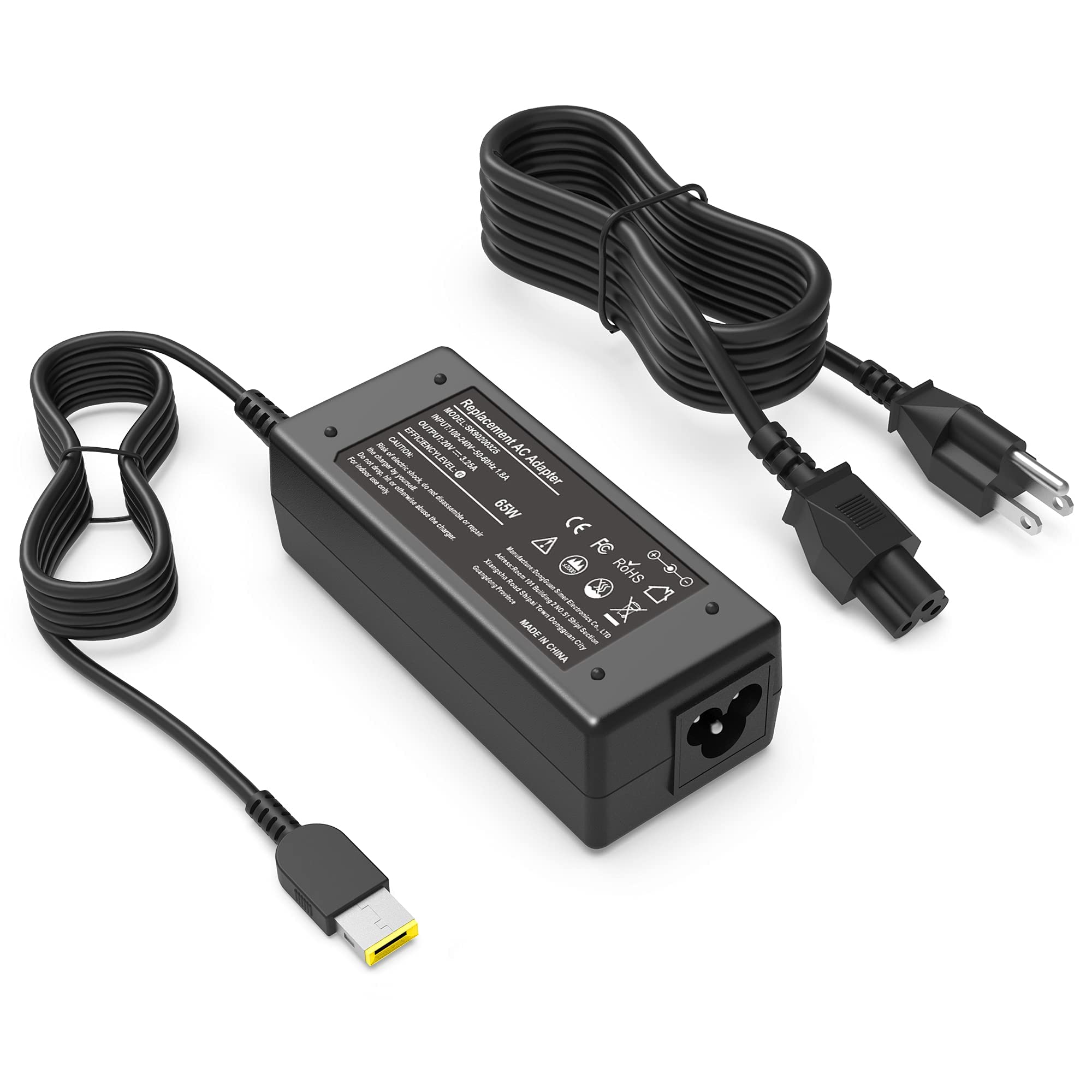 Amazon.com: AC Adapter Charger for Lenovo Edge 15-80K9000XUS, 15
