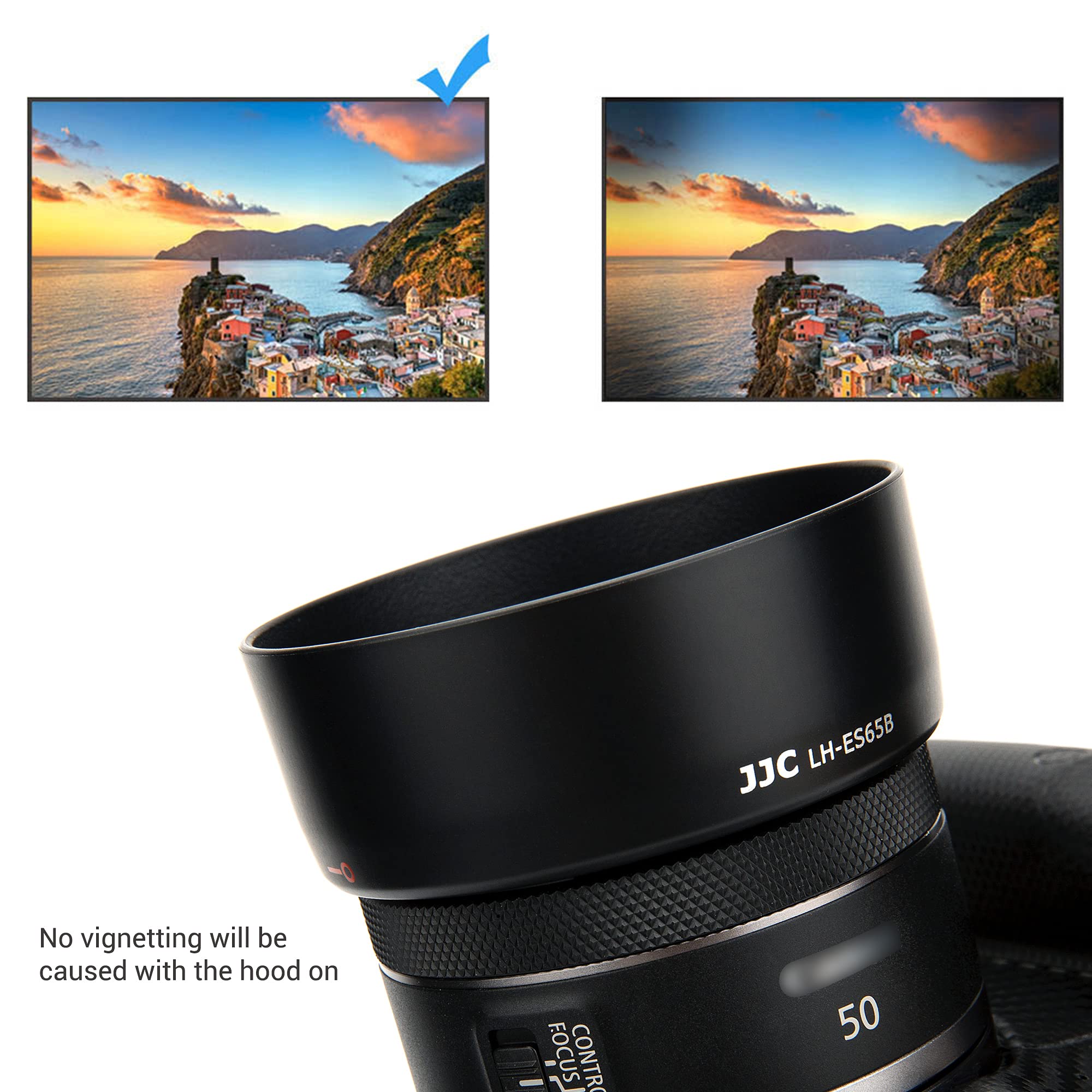 Amazon.com : RF 50mm Dedicated Reversible Lens Hood & UV Filter