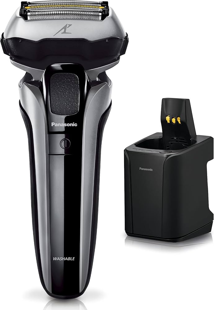 Amazon | パナソニック ラムダッシュPRO メンズシェーバー 5枚刃 洗浄