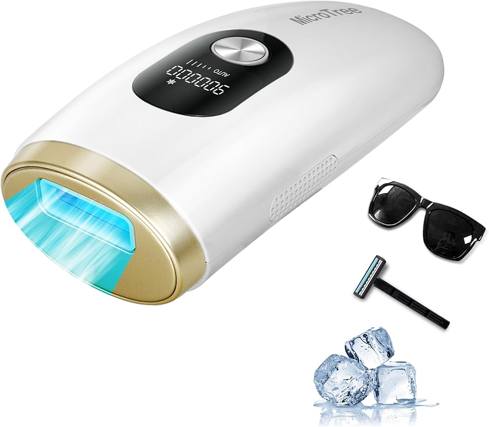 Amazon.com: Laser Hair Removal Device with Ice Cooling, IPL Hair