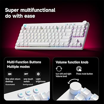 Amazon.com: ZMX MCHOSE Mix 87 Magnetic Switch Rapid Trigger Gaming