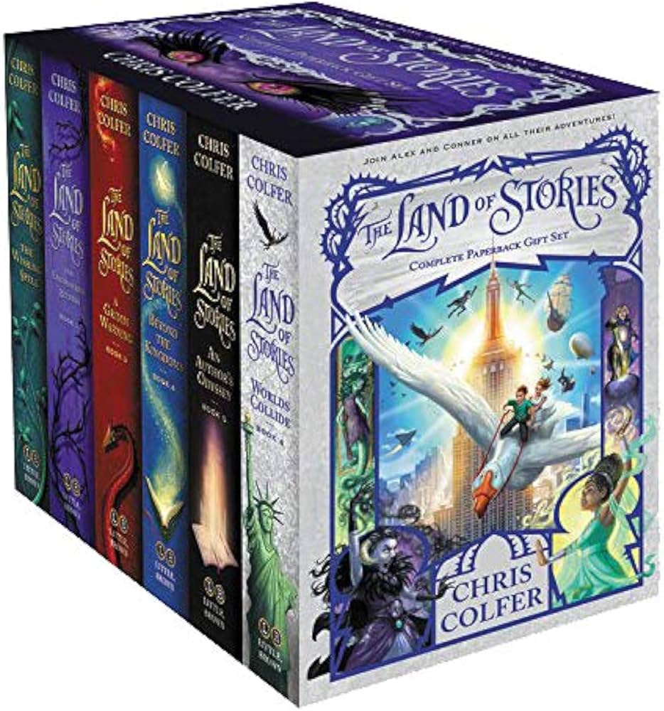 The Land of Stories Complete Paperback Gift Box Set 6 Books