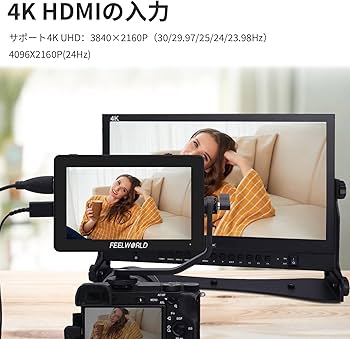 Amazon | Feelworld F6 Plus タッチスクリーン 液晶フィールドモニター
