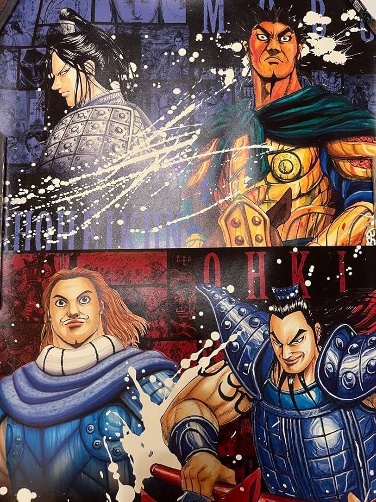 Amazon.co.jp: キングダム展 名場面ポスターコレクション 昌平君 蒙武