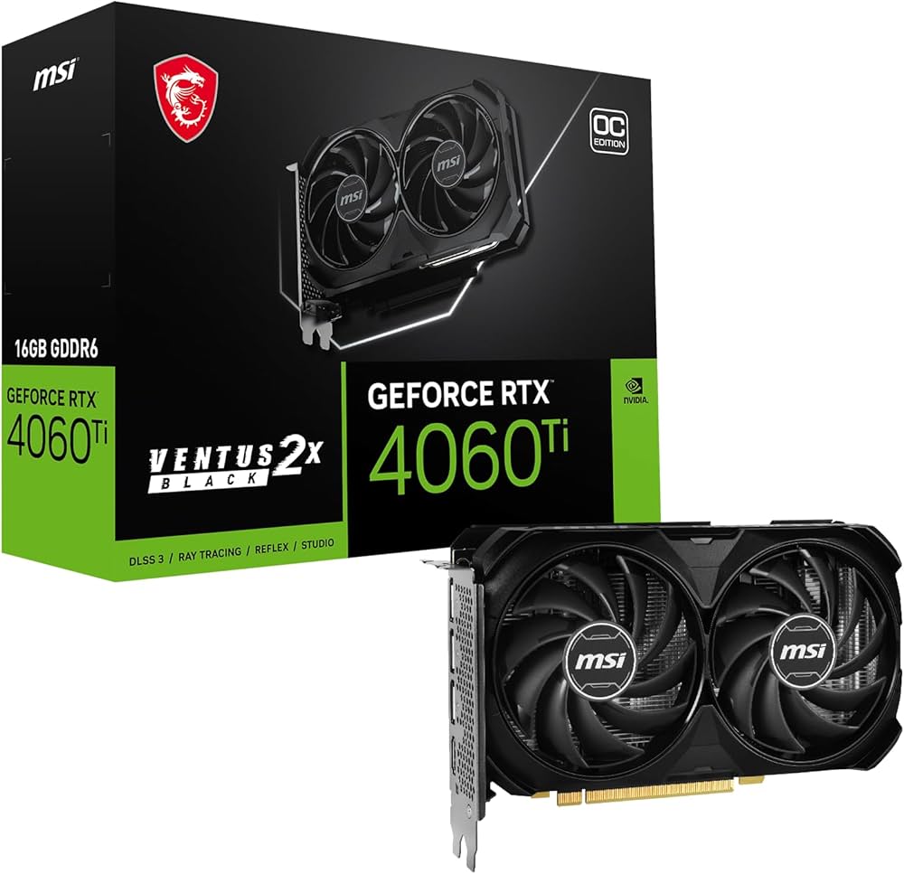 Amazon | MSI グラフィックスボード GeForce RTX 4060 Ti VENTUS 2X