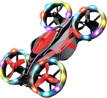 Amazon | Hitec ハイテック LEDライトドローン フラッシュ レッド RTF