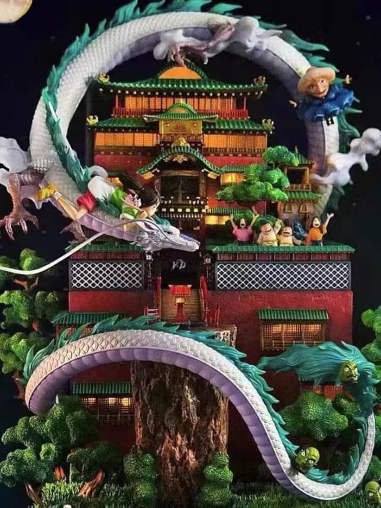 Amazon.co.jp: 宮﨑駿 千と 千尋 OPM ガレージキット フィギュア ジ ブ