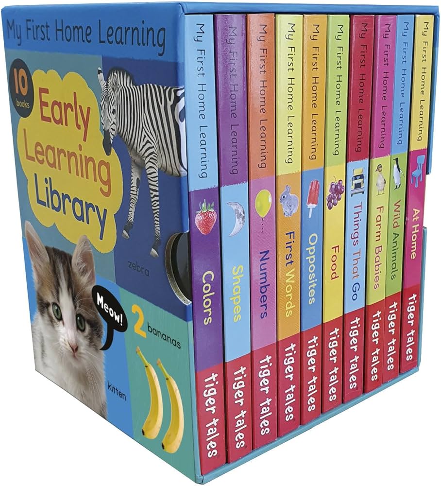Amazon.com: Early Learning Library: Box Set 10 Board Books for