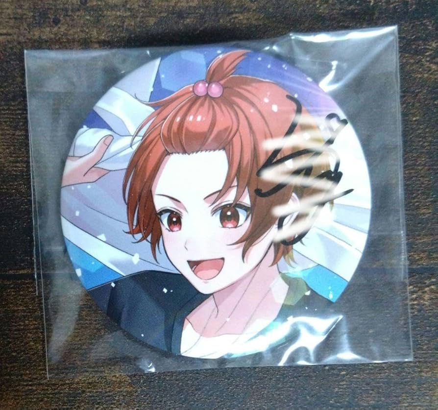 Amazon.co.jp: いれいす 缶バッジ りうらサイン入り : おもちゃ