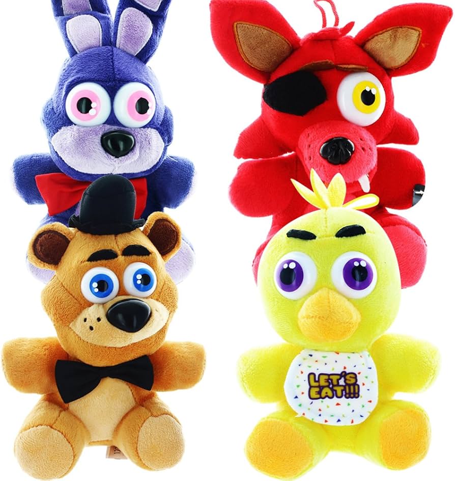 Amazon.com: Five Nights at Freddy's Plush Toy 4pc Set 10