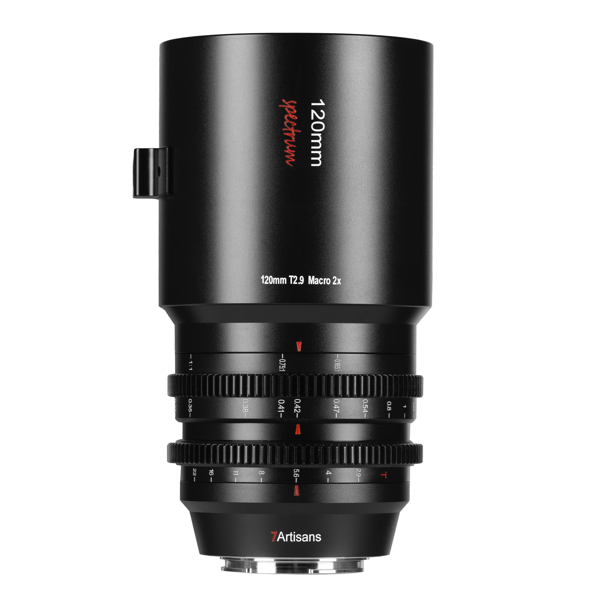 Amazon.com : 7artisans 120mm T2.9 Macro 2X Cine Lens,Manual Fixed