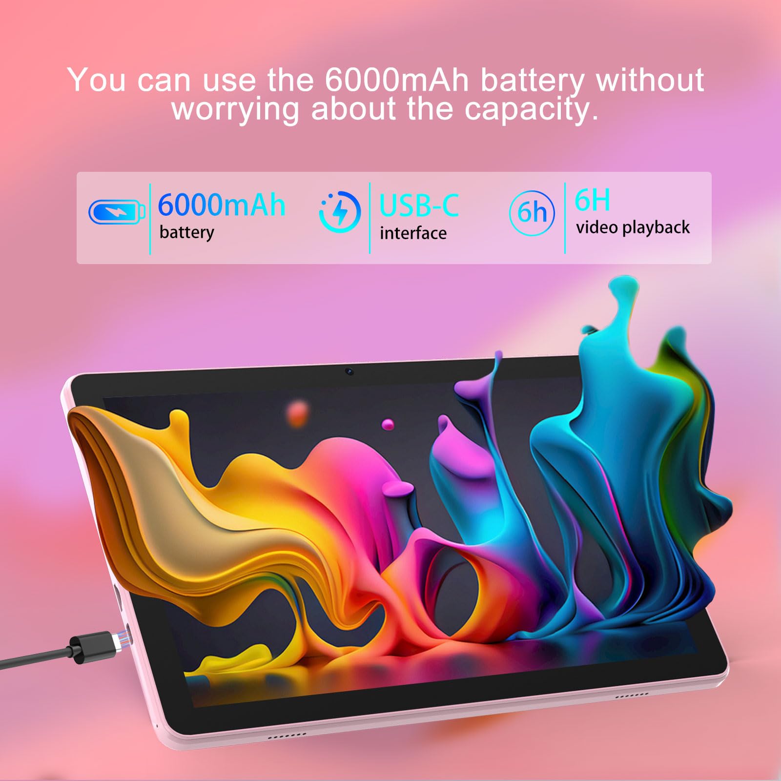 Amazon.com : Android 15 Tablet 10 inch Tablets, 20GB RAM 128GB ROM