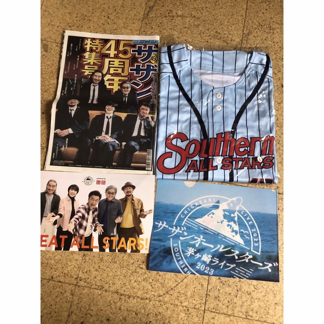 サザンオールスターズ 茅ヶ崎ライブ2023 ベースボールシャツ Mサイズ